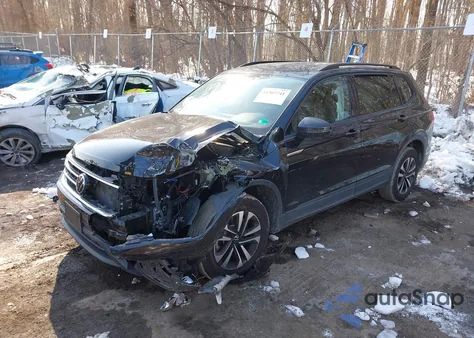 2023 Volkswagen Tiguan 2.0T S from USA, damaged, VIN 3VVFB7AX1PM093743